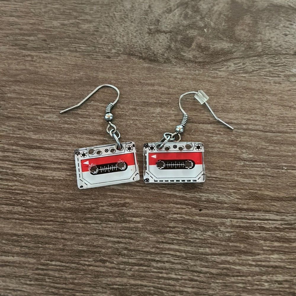 Vintage Tape Earrings